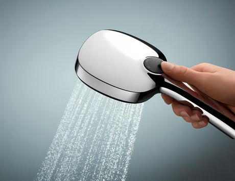 Krom tuš set Grohe Vitalio Comfort z ročno prho, pršno letvijo in cevjo