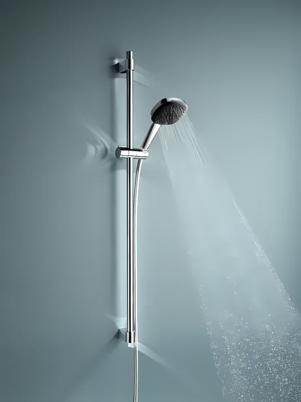 Krom tuš set Grohe Vitalio Comfort z ročno prho, pršno letvijo in cevjo