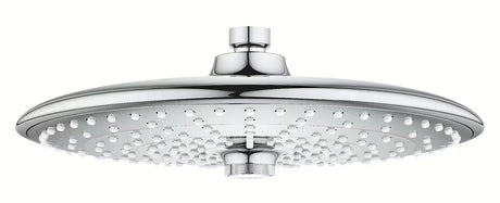 Kromiran nadglavna prha Grohe Vitalio Joy 260 s tremi curki in pršno ploščo Ø 260 mm