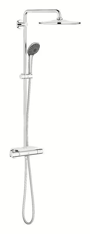 Tušni sistem Grohe Vitalio Joy XXL 310 s termostatsko armaturo u kromu, s nadglavnim i ručnim tušem