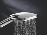 Kromirana ročna prha Grohe Vitalio 130 SmartActive Cube s tremi curki in upravljanjem SmartTip