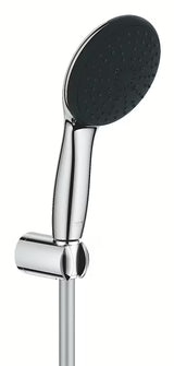 Grohe Vitalio Start komplet za kad v krom izvedbi z ročno prho, držalom in pršno cevjo 1750 mm.