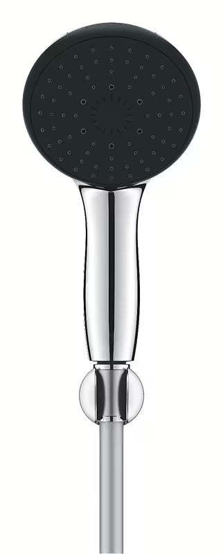 Grohe Vitalio Start komplet za kad v krom izvedbi z ročno prho, držalom in pršno cevjo 1750 mm.