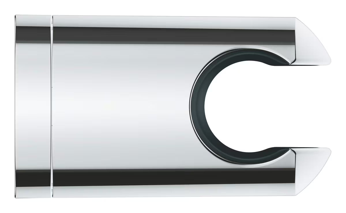 Kromirani fiksni nosilec tuš ročke Grohe Vitalio Universal pro, montaža vijcima ili lijepljenjem.