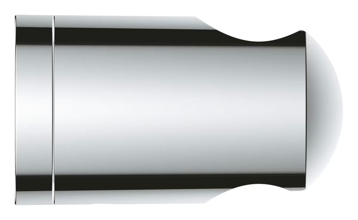 Kromirani fiksni nosilec tuš ročke Grohe Vitalio Universal pro, montaža vijcima ili lijepljenjem.