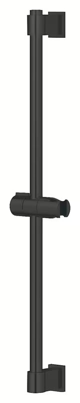 Mat crni tuš palica Grohe Vitalio Universal s kliznim i zakretnim držačem