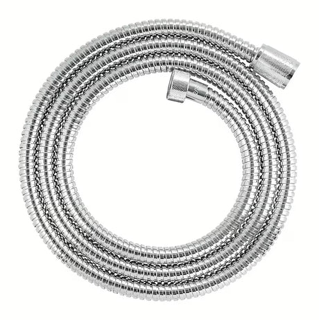 Kovinska cev za tuš Grohe vitalioflex Metal 1750 mm v kromirani izvedbi z zaščito AntiFold.