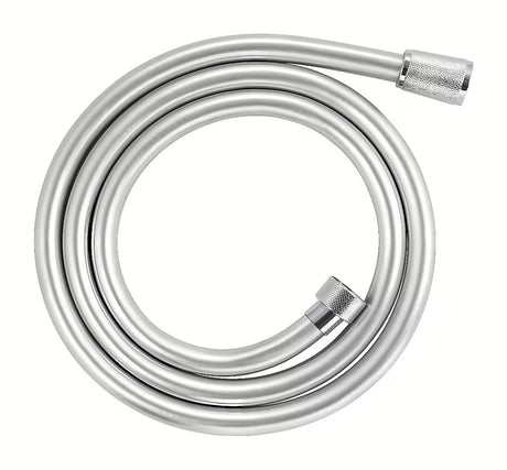 Kromirana cev za tuš Grohe vitalioflex Silver 1500 mm s funkcijo TwistStop in zaščito AntiFold