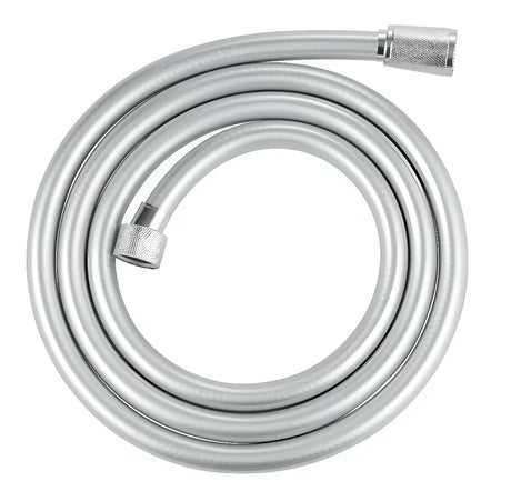 Kromirana cev za tuš Grohe vitalioflex Silver 1750 mm s funkcijo TwistStop in zaščito AntiFold