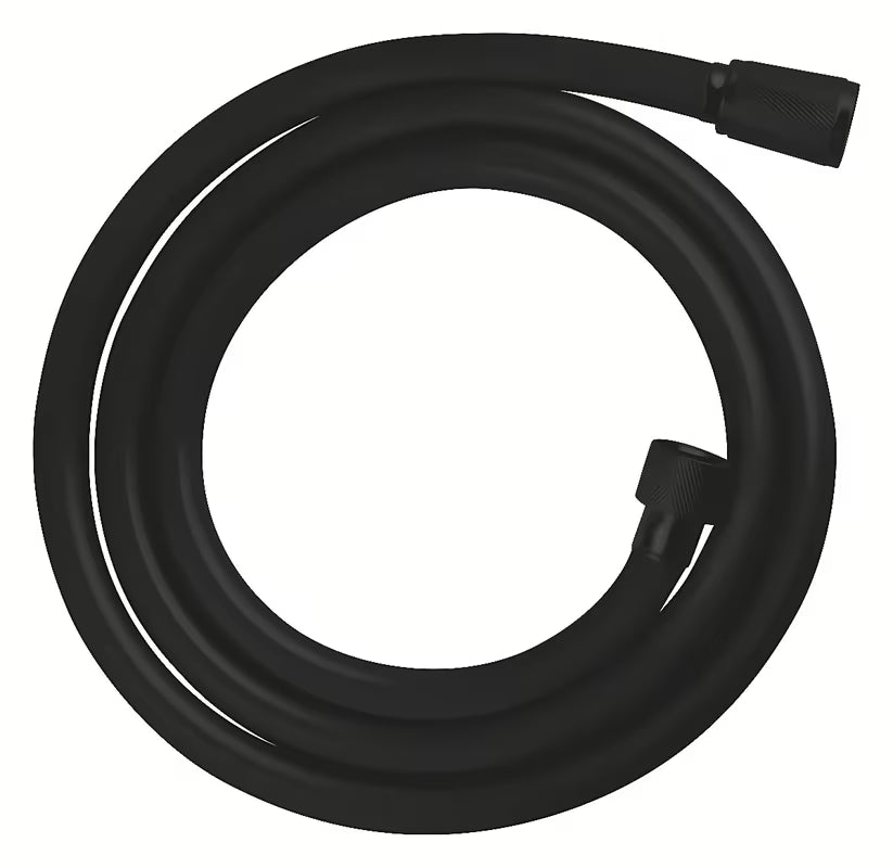 Cev za Tuš Grohe Vitalioflex Trend 1500 mm v izvedbi matte black z univerzalnim priključkom G 1/2" x 1/2".