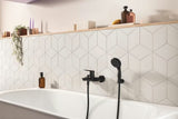 Cev za Tuš Grohe Vitalioflex Trend 1500 mm v izvedbi matte black z univerzalnim priključkom G 1/2" x 1/2".