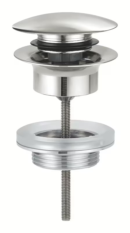 Umivaonički odtok Grohe u izvedbi supersteel s klik-klak poklopcem ventila