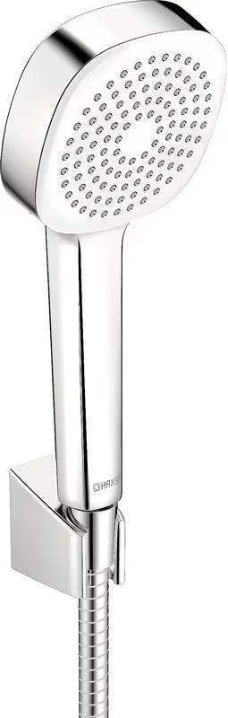 Komplet za Kad Hansa Basicjet u krom izvedbi s ručnim tušem, crijevom 1500 mm i držačem tuši