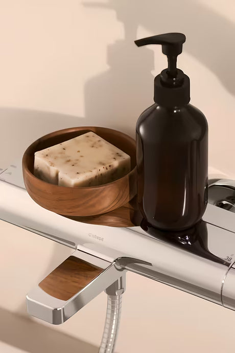 Termostatska stenska armatura za kad Hansa Optima u sjajnoj krom izvedbi