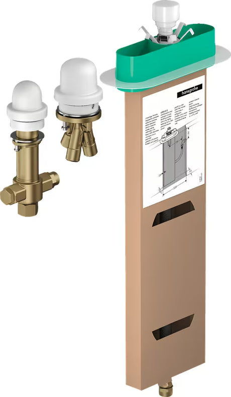 Hansgrohe podometno telo pro triosna armatura na rob kadi s škatlo za cev sBox