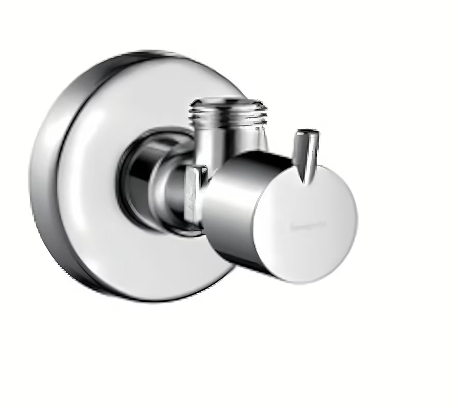 Kotni ventil Hansgrohe s standardnim priključkom G 1/2 na G 3/8