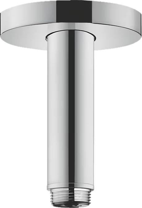 Hansgrohe stropni držalo za nadglavno prho S 10 cm v krom izvedbi z okroglo rozeto pro za nadglavno prho