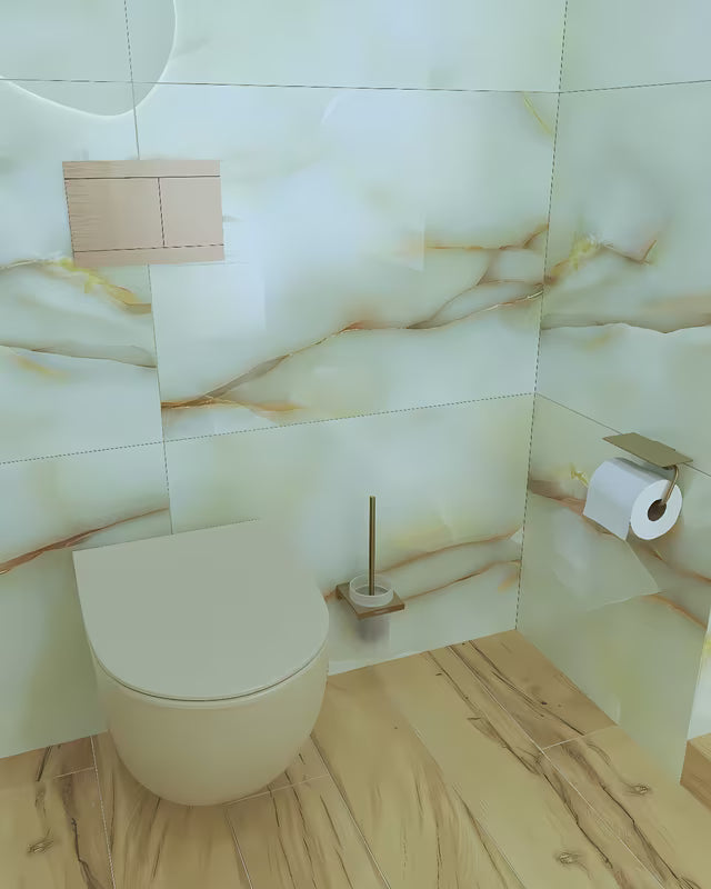 Hansgrohe addstoris držalo za toaletni papir s polico v brušeni bronasti barvi za na steno