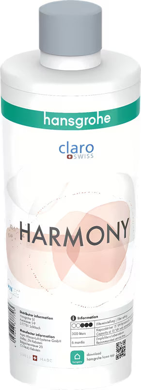 Filtrirni in mineralizacijski kartuša Hansgrohe Aqittura Harmony pro SodaSystem in FilterSystem