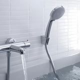 Hansgrohe Croma 100 kadni tuš set v krom izvedbi z ročno prho 100 mm, držalom in cevjo
