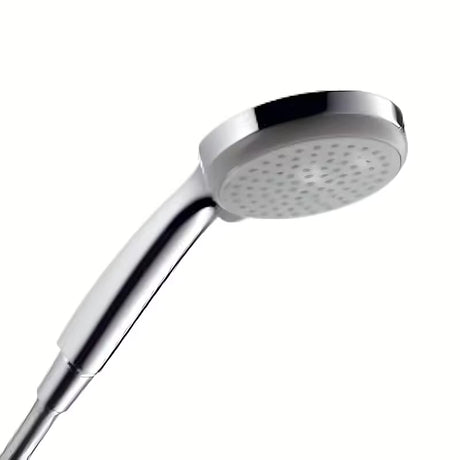 Hansgrohe Croma 100 tuš set v izvedbi chrome z ročno prho in drsno palico