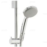 Hansgrohe Croma 100 tuš set v izvedbi chrome z ročno prho in drsno palico