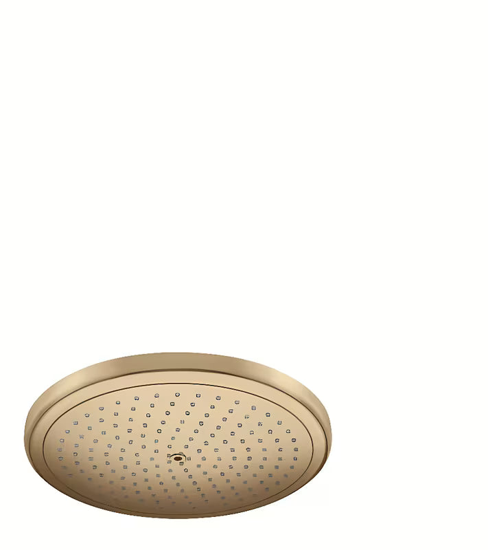 Nadglavna prha Hansgrohe Croma 280 mm v krtačeno bronasti izvedbi s curkom RainAir