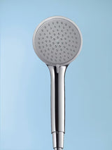 Hansgrohe Croma tušni sistem s termostatsko armaturo v izvedbi chrome z nadglavno prho 220 mm