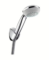 Hansgrohe Crometta 85 kadna tuš set v krom izvedbi z ročno prho, držalom in pršno cevjo