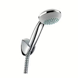 Hansgrohe Crometta 85 komplet za kad v krom izvedbi z ročno prho 85 mm, držalom in pršno cevjo