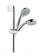 Hansgrohe Crometta 85 tuš set v izvedbi chrome z ročno prho, drsno palico, cevjo in drsnikom