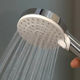 Hansgrohe Crometta E tušni sistem s termostatsko armaturo v krom izvedbi z nadglavno prho 240 mm in ročno prho