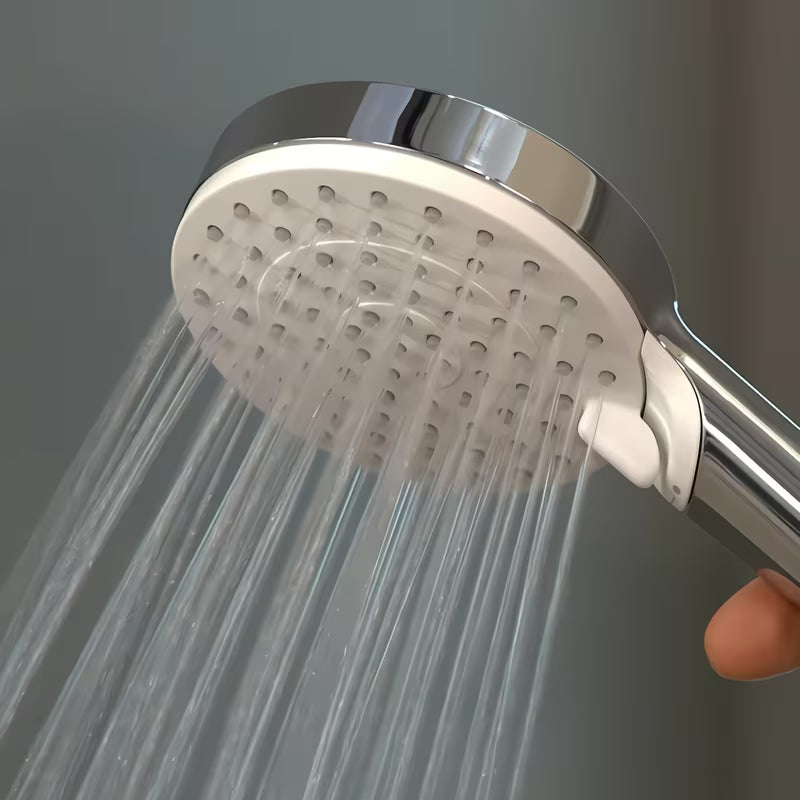 Hansgrohe Crometta E tušni sistem s termostatsko armaturo v krom izvedbi z nadglavno prho 240 mm in ročno prho
