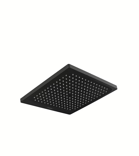 Mat crni nadglavna prha Hansgrohe Crometta E 240 EcoSmart s mlazom Rain i tehnologijom QuickClean.