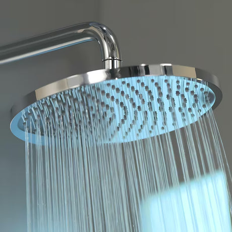Hansgrohe Crometta S tušni sistem s termostatsko armaturo, nadglavna prha 240 mm in ročna prha, krom