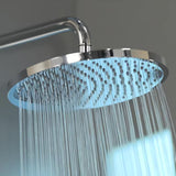 Hansgrohe Crometta S tušni sistem v krom izvedbi z nadglavno in ročno prho
