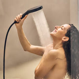 Tekstilna cev za tuš hansgrohe Designflex 2 m v mat črni barvi z univerzalnim priključkom G ½.