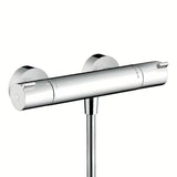 Hansgrohe Ecostat termostatska stenska armatura za tuš v krom izvedbi