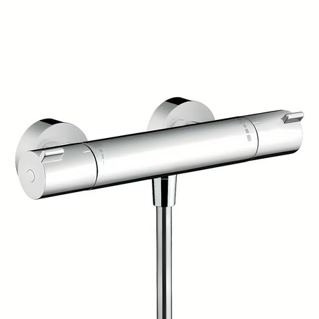 Hansgrohe Ecostat termostatska stenska armatura za tuš v krom izvedbi