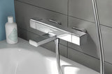 Hansgrohe Ecostat E termostatska armatura za kad v krom izvedbi s CoolContact in preklopom na prho