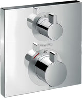 Hansgrohe Ecostat Square termostatska podometna armatura za tuš v krom izvedbi
