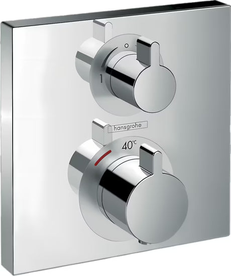 Hansgrohe Ecostat Square termostatska podometna armatura za tuš v krom izvedbi