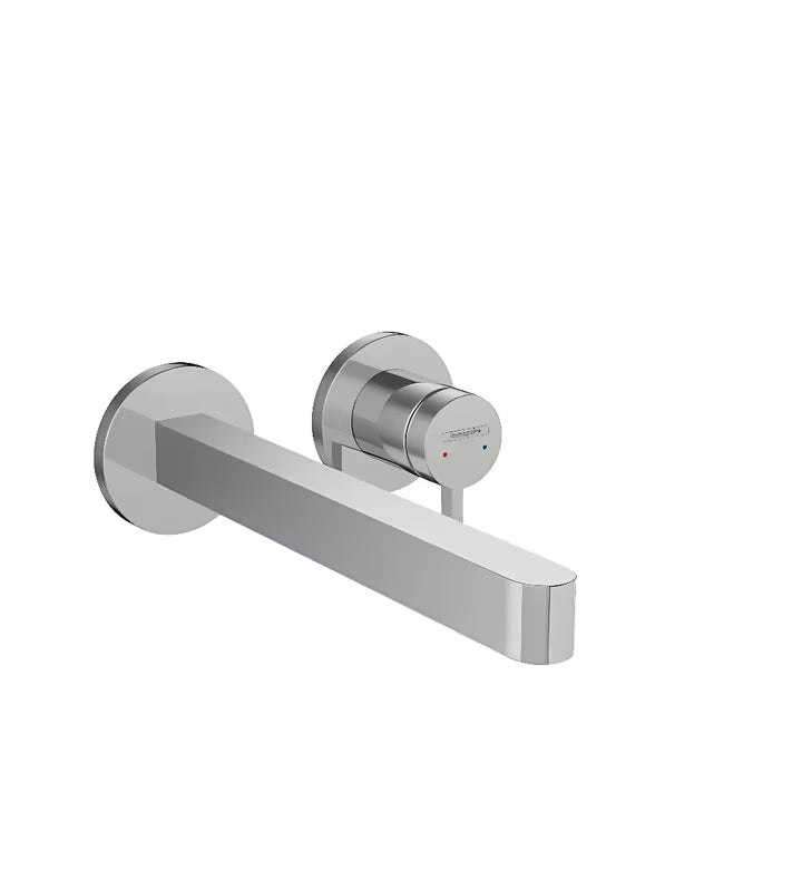 Hansgrohe Finoris podometna armatura za umivalnik za na steno v krom izvedbi