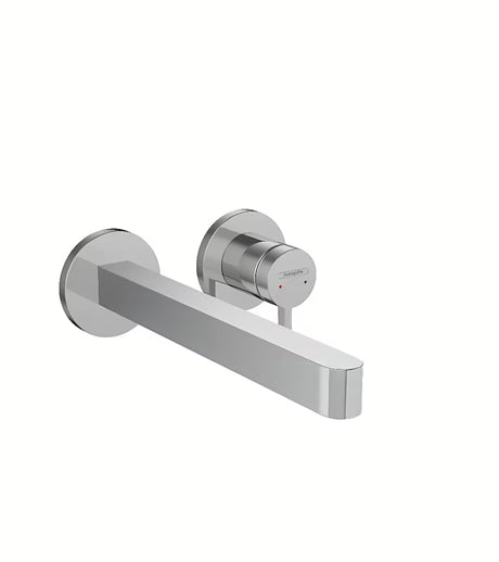 Hansgrohe Finoris podometna armatura za umivalnik za na steno v krom izvedbi