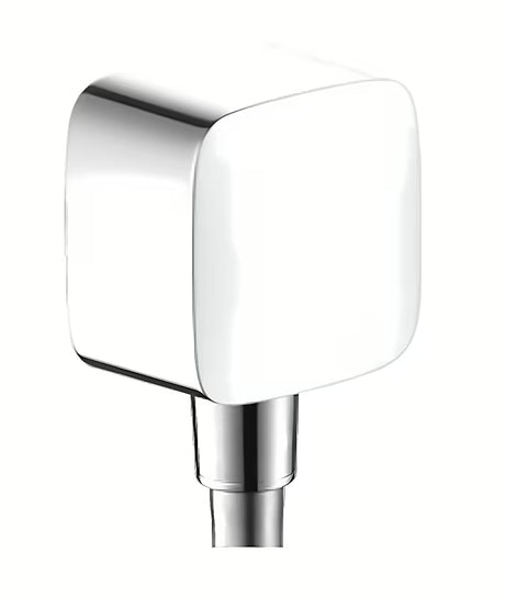 Hansgrohe fixfit priključek za tuš cev v izvedbi chrome s povratnim ventilom in priključkom G ½.