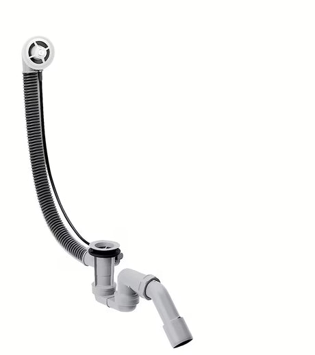 Hansgrohe Flexaplus sifon za kad avtomatik v sivi izvedbi pro standardni kadi