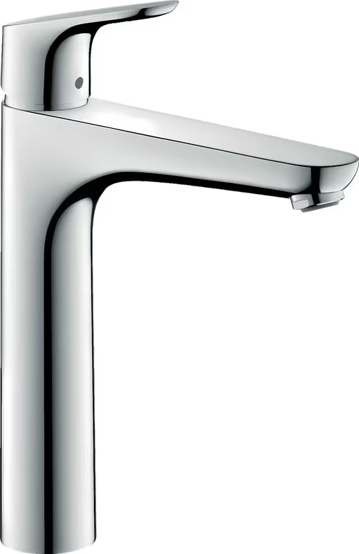 Hansgrohe Focus visoka umivalniška enoročna armatura v krom izvedbi brez odtoka