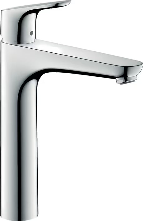 Hansgrohe Focus visoka umivalniška enoročna armatura v krom izvedbi brez odtoka
