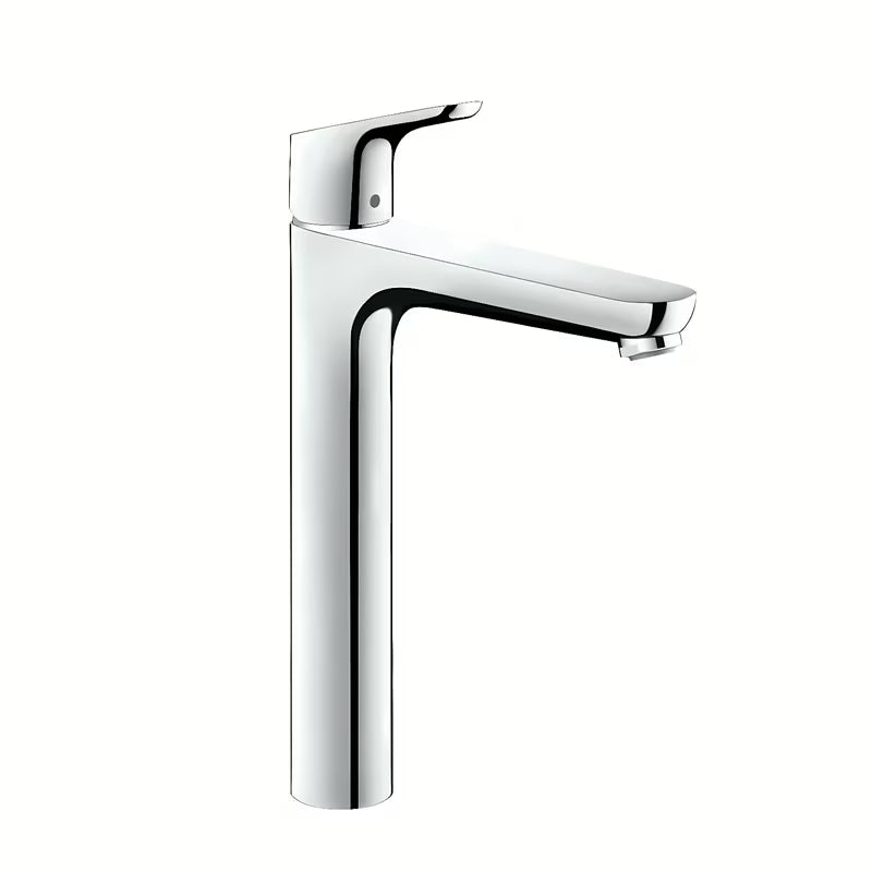 Hansgrohe Focus visoka enoročna armatura za umivalnik v krom izvedbi brez odtoka
