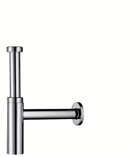 Kromiran sifon za umivalnik Hansgrohe Flowstar pro za elegantno vgradnjo v kopalnici.